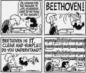 Ludwig van Beethoven og Schroeder