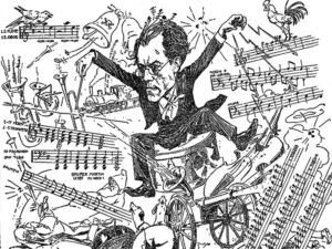 Gustav Mahler karikatur