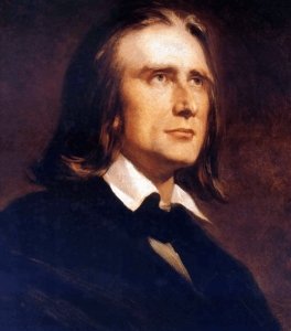 Franz Liszt. Den første 'superstar' inden for klassisk musik