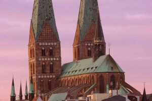 Sankt Maria kirche Lübeck hvor Dietrich Buxtehude var organist i 39 år.