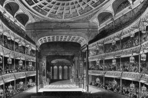 Covent Garden Royal Opera House. Fra de gode gamle dage.