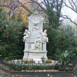 Clara og Robert Schumanns grav i Bonn
