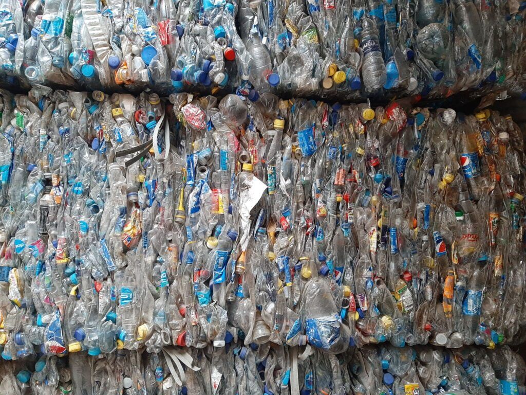 Garbage City plastic bottles